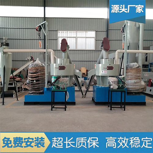 用戶看到秸稈顆粒機(jī)試機(jī)的效果，真心覺得值